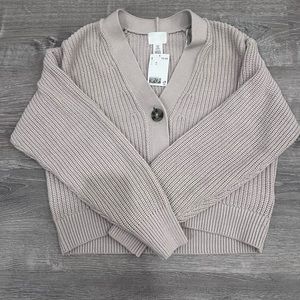 H&M Cropped Cadigan XS